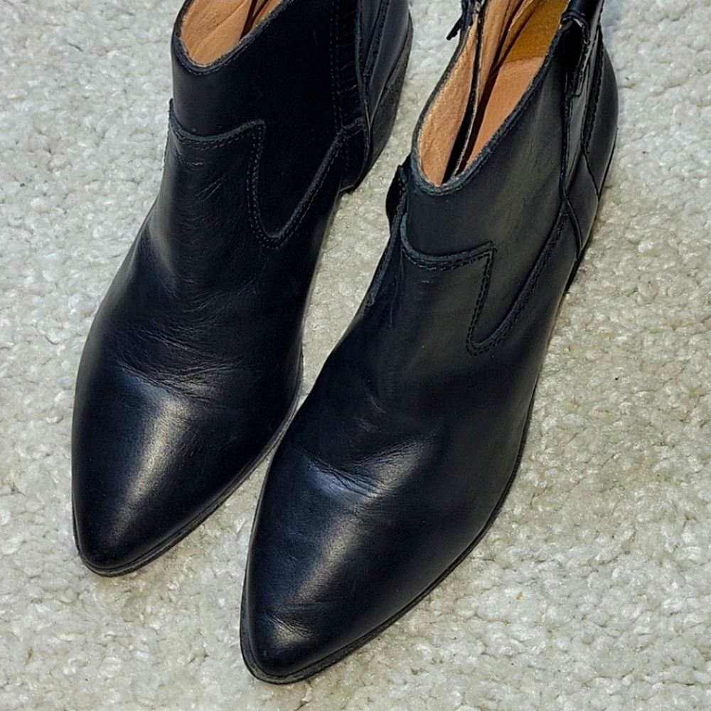 MADEWELL LONNIE LEATHER BOOTIE SIZE 9 - Picture 4 of 16